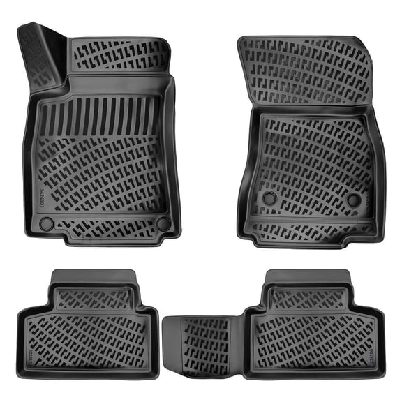 Floor Mats Fits Mercedes GLB 2019-2025 | Custom Fit Waterproof 3D TPE Car Mat