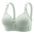 thumbnail image 1 of FhsagQ Soutiens-Gorge pour Femmes Grande Taille Jeu de Rôle Mode Décontractée Tube Respirant Soutien-Gorge Sans Armature Rassembleur et Ajustable Soutiens-Gorge Robe Antidérapant Soutiens-Gorge de Sommeil Vert 42, 1 of 5