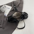 thumbnail image 2 of Bolso Hombro Cuero PU Y2K para Mujer Bandolera Plisado Viajes (), 2 of 9