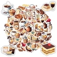 thumbnail image 5 of 35pcs-50pcs Cute Stickers Bakery Decals Coffee Stickers Vintage Stickers for Laptops Notebooks Suitcases, 5 of 9