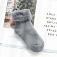 thumbnail image 2 of Fgnfyis Women Solid Thickened Velvet Warm Socks Sleep Socks Extra Thick Snow Socks Cozy Fuzzy Floor Socks for Indoor Grey One Size, 2 of 4