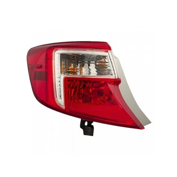 Left Outer Tail Light Assembly - Compatible with 2012 - 2014 Toyota Camry 2013