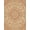 Rust Orange Ivory, Pattern 1, variant on Design&I 8'x10' Washable Area Rug Orange Burnt Retro Curling Vine Terracotta Print Vintage Creamy for Living Room, Family Extra Large Skid-Resistant Low Profile