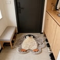 thumbnail image 4 of Fareti Tufted Penguin Area Rug for Bedroom, Non - Slip Shower Rug for Bathroom, Soft Rug for Living Room, for Dorm, for Playroom, Machine Washable, 4 of 5
