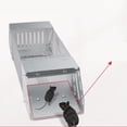 thumbnail image 2 of Jaula para atrapar ratones de acero inoxidable, totalmente automática, con diseño de doble puerta, sensible, para interior, 2 of 8