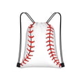 thumbnail image 2 of Baseball Drawstring Bag 9.8"x11.8" - Sports Cinch Sack for Kids - Little League Gear & Boys Birthday Party Supplies, 2 of 7