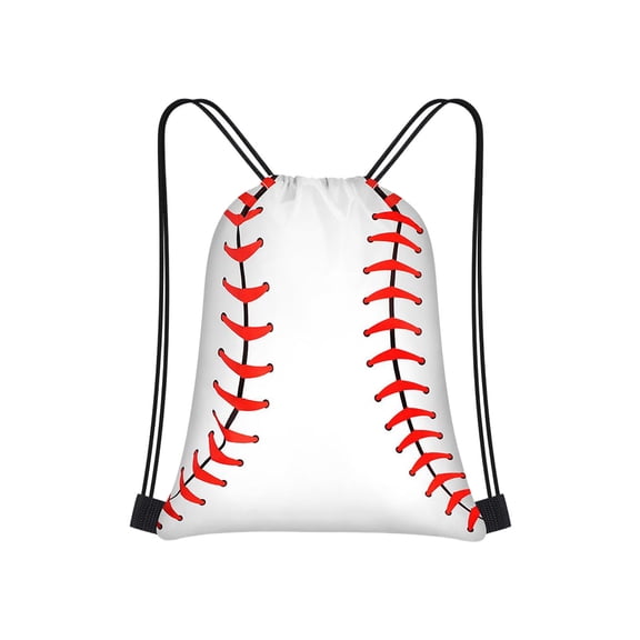 Drawstring Bags Set Bulk, Waterproof Beach Pack for Soccer Baseball Basketball Football Gift Party, 12 x 10 Inch Sport Style Ball-Themed Party Drawstring Backpack Pouch Polyester Birthday Gift Bag