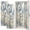 Color 4, variant on Vintage 2 Pcs School Locker Magnetic Wallpaper 12" x 36" Seamless Blue Space Rockets Planets Stars Reusable Removable Locker Accessories Back to School Supplies