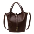 thumbnail image 5 of Bolso de cubo portátil Simple Retro para mujer, bolso de hombro informal a la moda, bolso cruzado versátil para ir al trabajo, novedad de 2024, 5 of 5