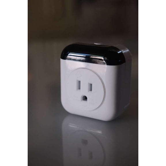 Amaze Heater Programmable Smart Outlet Thermostat, WiFi Enabled Temperature Control Plug, White, Compact Size