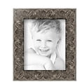 thumbnail image 2 of ArtToFrames 5" x 6" Silver Picture Frame, 5x6 inch Silver Wood Poster Frame (WOM-4993),  Pack, 2 of 7
