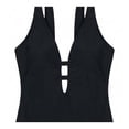 thumbnail image 3 of Traje de baño Ocean Pacific para Mujer Tirantes Nudos Negro Talla M, 3 of 4