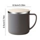thumbnail image 3 of Taza de viaje térmica de acero inoxidable de 350 ml | Taza de café sellada al vacío de doble pared | Tapa antigoteo para bebidas frías y calientes | Taza de té para la oficina, 3 of 6