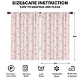 thumbnail image 2 of Unicorn and Star Pink Pattern Insulated Teens Curtains Set Of 2, Bedroom Essentials, Toddler Room Decor 52x84in(132x213cm), 2 of 5