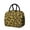 Yellow and Black, variant on Womens Beige and Black Leopard Pattern Lunch Box for Work,Insulated Lunch Bag for Women,Loncheras Para Mujer,Leakproof Adult Lunch Bag for Work,Beach,Travel,Picnic,Camping