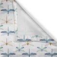 thumbnail image 5 of Ambesonne Dragonfly Grommet Curtain, Regular Lines Insects, 50" x 84", Orange Blue, 5 of 6