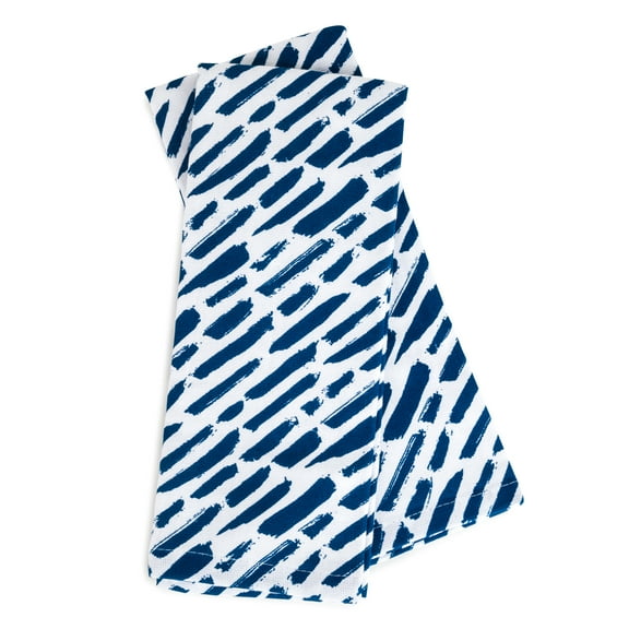 Thyme & Table Cotton Terry Kitchen Towels, Blue White, 2-Piece Set