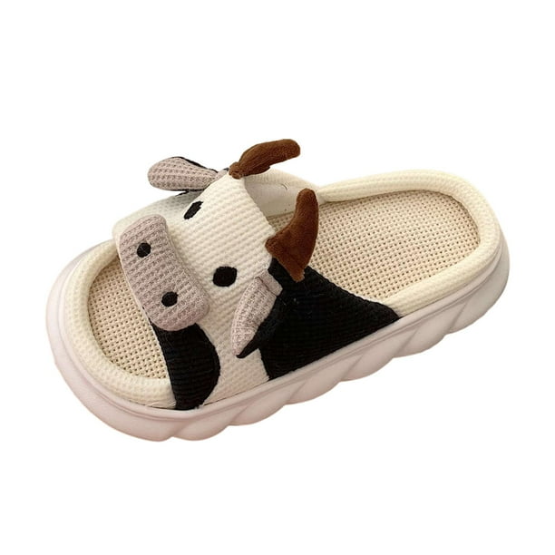 Zapatillas Katoen de dibujos animados T antideslizante Sho Dikke Wasbaar Ademend Thuis zapatillas -37 Yuyangstore Zapatillas