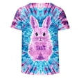 thumbnail image 5 of Enjoytime Shirts for Women Easter Bunny Graphic Crewneck Shirt Casual Funny Short Sleeve Tee Tops, 5 of 5