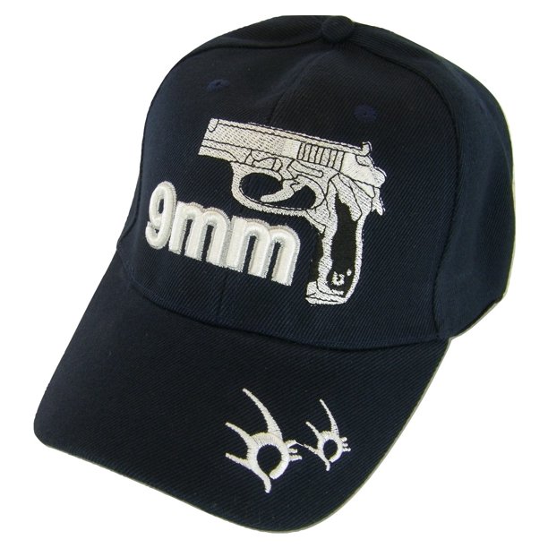 BVE Sports Novelties Handgun Firearm Men's Adjustable Baseball Cap