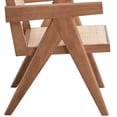 thumbnail image 6 of Beige and Natural Accent Chair, 6 of 7