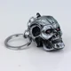 thumbnail image 3 of LLavero de cabeza de calavera Terminator con dije Vintage para hombre y mujer, llavero con colgante a la moda, joyería, accesorios para llaveros de coche, regalos nuevos, 3 of 5