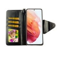 thumbnail image 2 of Case For Samsung Galaxy S20 FE S20 Fan Detachable Magnetic Wallet Pu Leather Cover Flap Closure Snap-on Book Style Cases Cash Pocket Card Slots Holder Wrist Strap 2 in 1 Folio Galxy Butterfly, 2 of 3