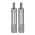thumbnail image 1 of 2uds Cuadrante Digital Indicador Extensión Vástago Varilla 25mm Longitud 5mm M2.5 Rosca 303 Inoxidable Acero para Altura Profundidad Calibre, Plateado Tono Unique Bargains indicadores de cuadrante, 1 of 5