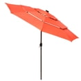thumbnail image 1 of Yescom Parasol de Patio 10 Pi 3 Niveaux avec Énergie Solaire LED Manivelle Bouton d'Inclinaison, 1 of 9