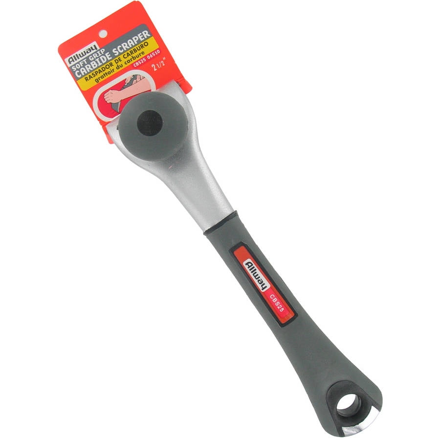 Allway Tools CBS25 2.5" Soft Grip Carbide Scraper - Walmart.com ...