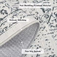 thumbnail image 5 of FairOnly 2'x6' Vintage Runner Rug Hallway Area Rugs for Kitchen Washable Non-Slip Gray Soft Rug for Bedroom, 5 of 7