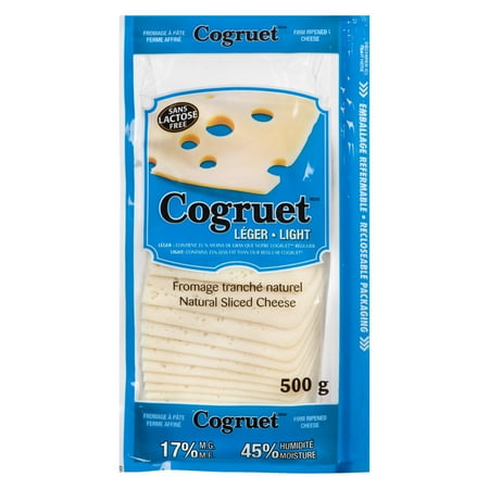 Kingsey Light Cogruet® Natural Sliced Cheese | Walmart Canada