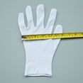 thumbnail image 5 of HONMEET  6 Pairs White Cotton Gloves Dust Prevention Long Cuff, 5 of 8