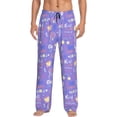 thumbnail image 2 of Lsque Tennis 1 Print Men's Pajama Pants, Lounge Pant - Comfortable Home Wear,Elastic Waistband, Stylish Design-Small, 2 of 9
