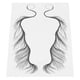 thumbnail image 5 of Etiqueta engomada del pelo del borde, etiqueta engomada del tatuaje del pelo Etiqueta engomada de la rayita de los bordes Etiqueta engomada del tatuaje de la rayita Elegante y moderno, 5 of 8