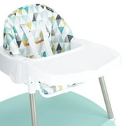 Evenflo Eat and Grow 4-in-1 Convertible High Chair, Prism Triangles