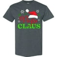 thumbnail image 3 of Inktastic Papa Claus with Christmas Santa Hat and Snowflakes T-Shirt, 3 of 5