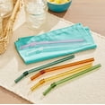 thumbnail image 3 of Better Homes & Gardens Multicolor Glass Bendy Straw Set, 6 Pieces, 3 of 5