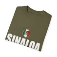 thumbnail image 3 of Sinaloa Mexico Flag Illustration Travel Quote Gift | Cute Mexican Adventure Graphic Men Women Unisex Garment-Dyed T-shirt, 3 of 4