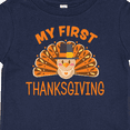 thumbnail image 4 of Inktastic Cute Turkey My 1st Thanksgiving Boys or Girls Baby T-Shirt, 4 of 5