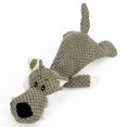 thumbnail image 5 of Juguete para mascotas con sonido de felpa, juguete para perros, León, elefante, Lobo, molinillo para perros, resistente a mordeduras, 3 uds., 5 of 5