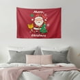 thumbnail image 5 of SEANATIVE Christmas Santa Tapestry Red Wall Tapestry for Bedroom Small Fall Tapestry for Living Room Small Wall Hanging Tapestry for Linving Room Wall Small Tapestry, 5 of 6