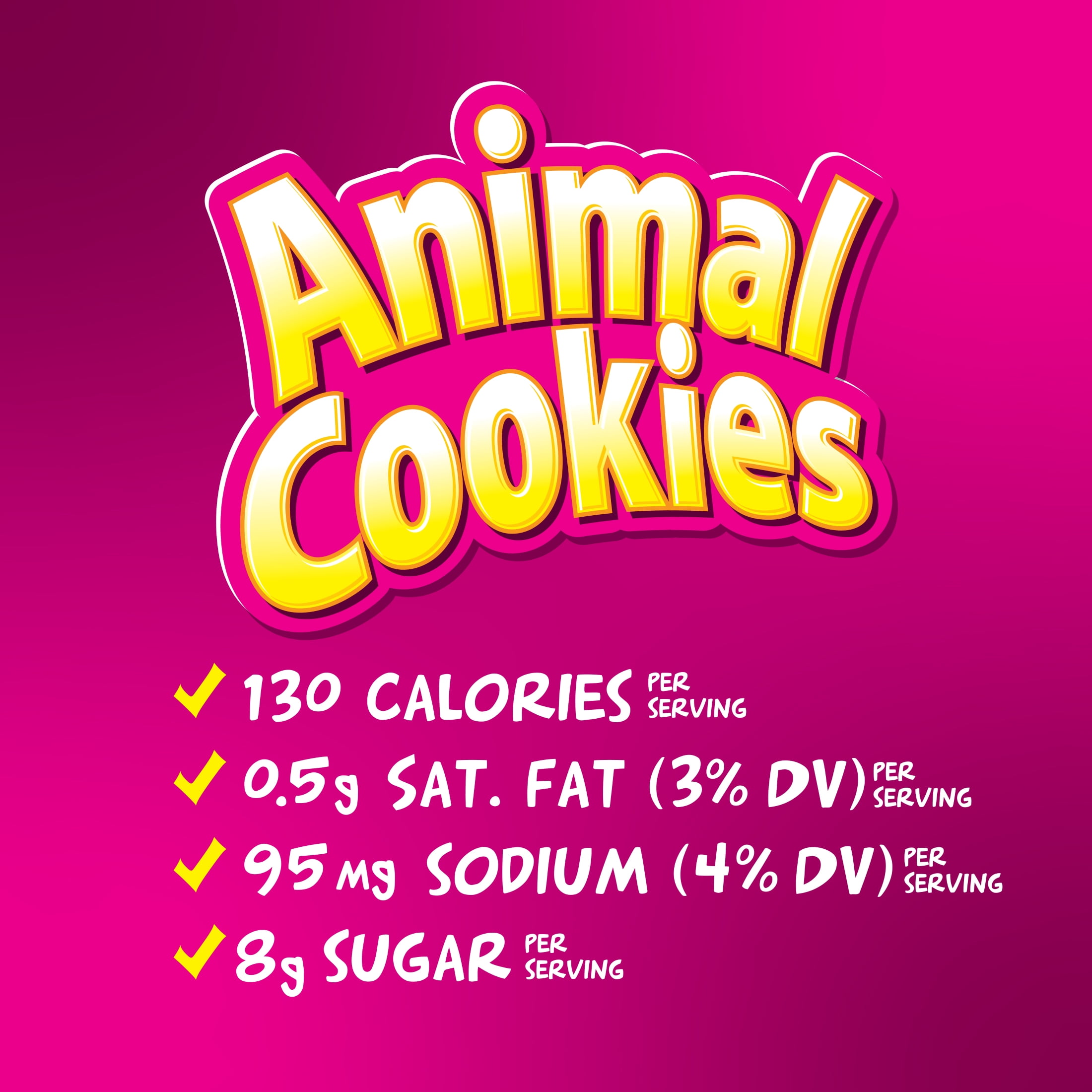 Stauffer's Animal Cookies Iced, 30 oz Shelf-Stable Bag