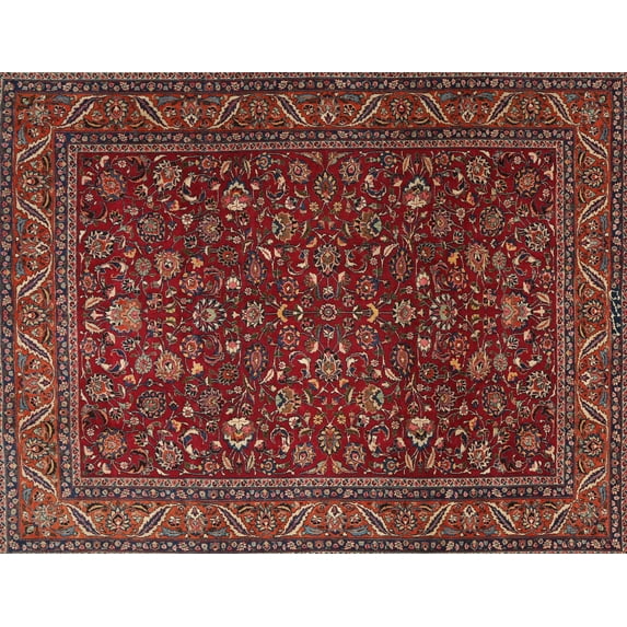 Ahgly Company Machine Washable Indoor Rectangle Traditional Dark Gold Brown Area Rugs, 2' x 4'