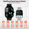 thumbnail image 2 of Reloj inteligente ShuxiuWang 1.69 Pulgadas Táctil Completa IP67 Pulsera de Actividad deportivo Pulsómetro Monitor de sueño Control de Musica, 2 of 5