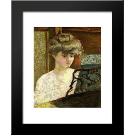 Misia at the Piano (also known as Portrait of Misia Natanson) 20x24 Framed Ar...
