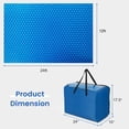 thumbnail image 3 of Costway 12 x 24 ft Rectangular Pool Solar Cover 12 Mil Heat Retaining Blanket with Carry Bag, 3 of 10