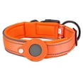thumbnail image 1 of Collar para perros Dinheiro con Airtag, forro de neopreno suave reflectante, collar de nailon transpirable para mascotas ajustable, 1 of 5