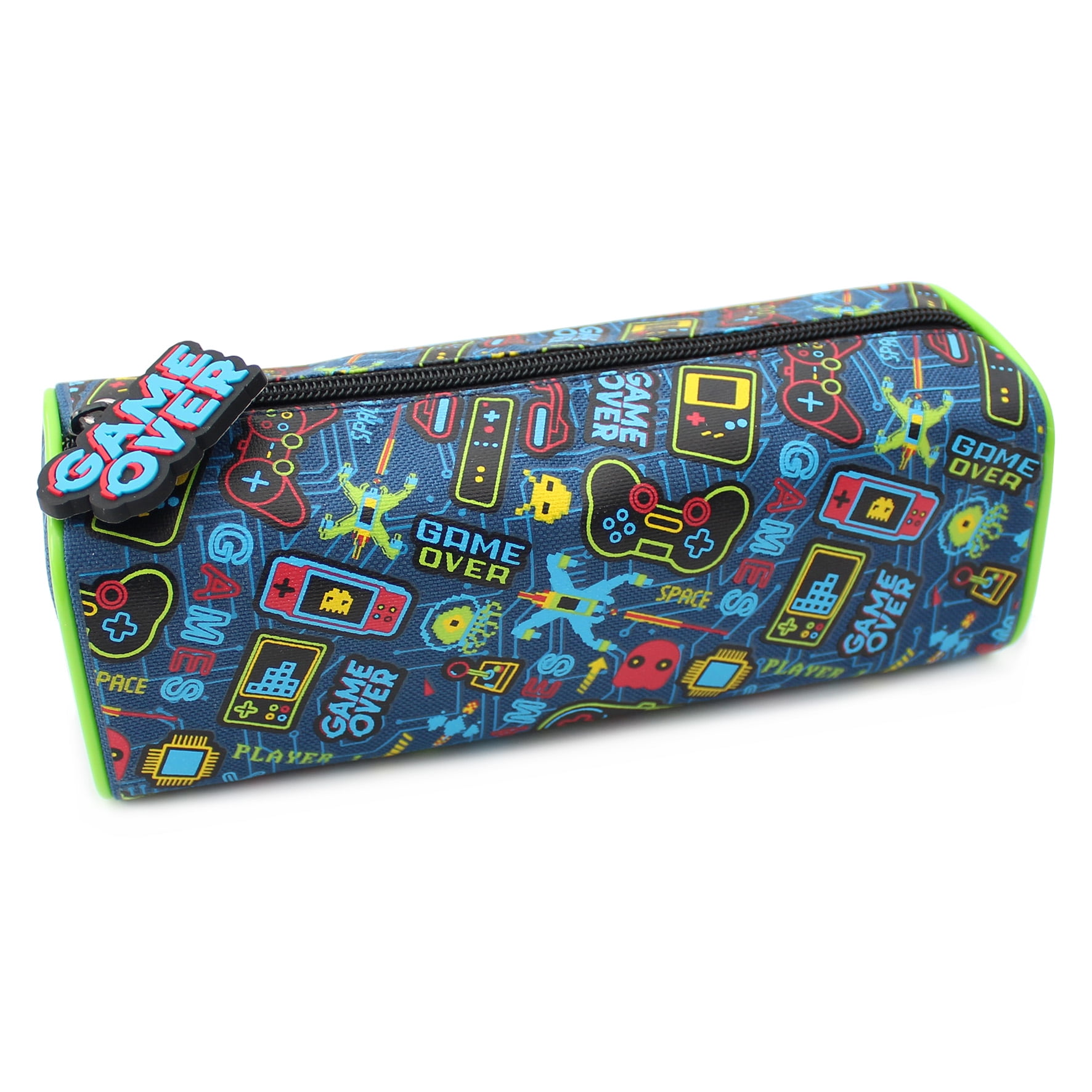 Pen+Gear Video Game Barrel Pencil Pouch