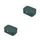 thumbnail image 2 of Minnieouse caja de almacenamiento de de arete brazalete de perno de oreja caja de exhibición de reloj cajas de transporte portátiles Verde 2piezas, 2 of 6